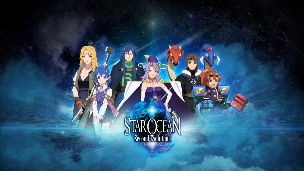 Backdrop artwork for Star Ocean: Second Evolution