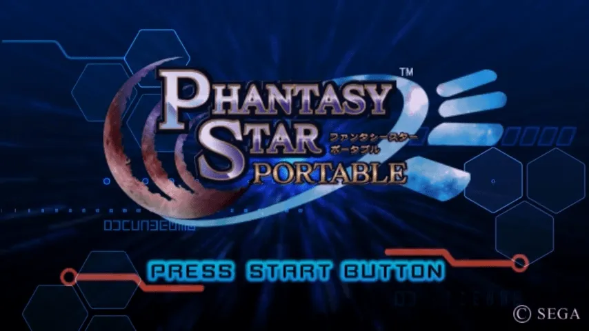 Phantasy Star Portable screenshot