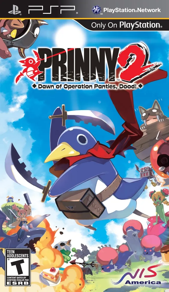 Prinny 2: Dawn of Operation Panties, Dood! box art