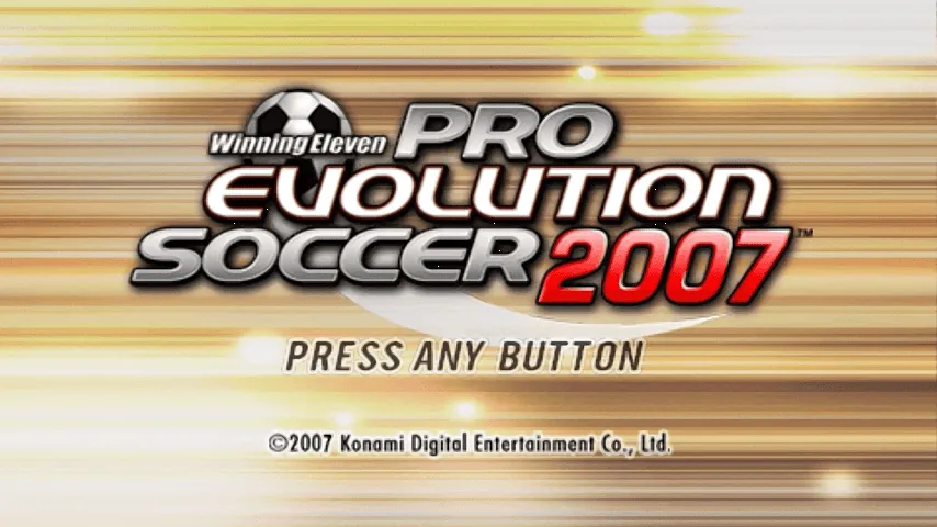 Pro Evolution Soccer 2007 screenshot