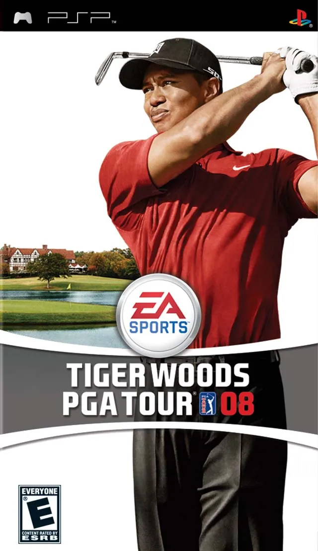 Tiger Woods PGA Tour 08 box art