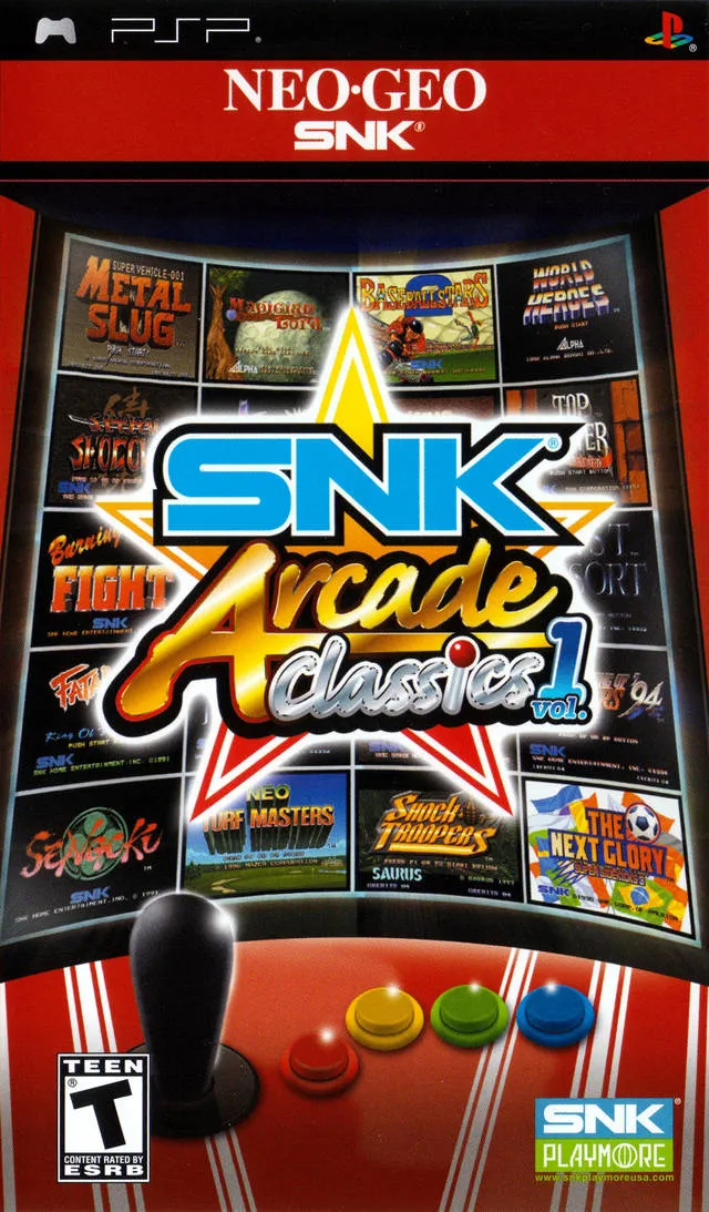 SNK Arcade Classics Vol. 1 box art