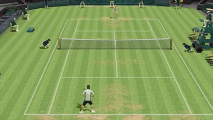 Backdrop artwork for Smash Court Tennis 3
