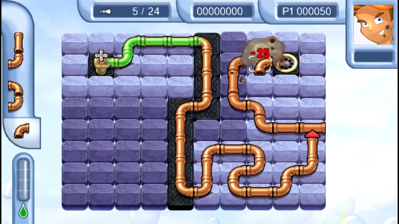 Backdrop artwork for Pipe Mania