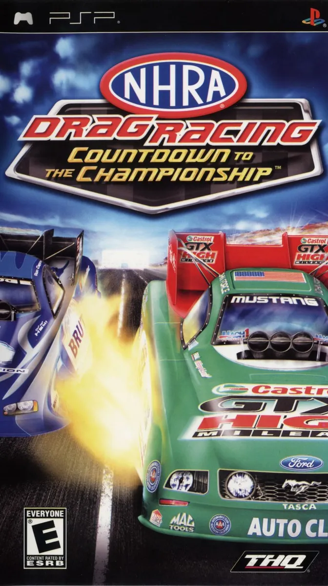NHRA Drag Racing: Countdown to the Championship box art