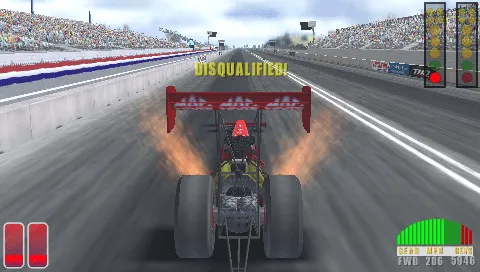 Backdrop artwork for NHRA Drag Racing: Countdown to the Championship