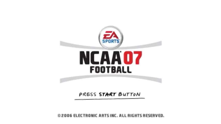 NCAA Football 07 screenshot