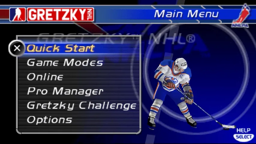 Gretzky NHL screenshot
