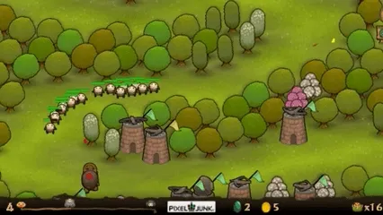 PixelJunk Monsters Deluxe screenshot
