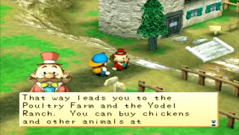 Backdrop artwork for Harvest Moon: Boy & Girl