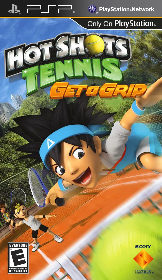Hot Shots Tennis: Get a Grip box art