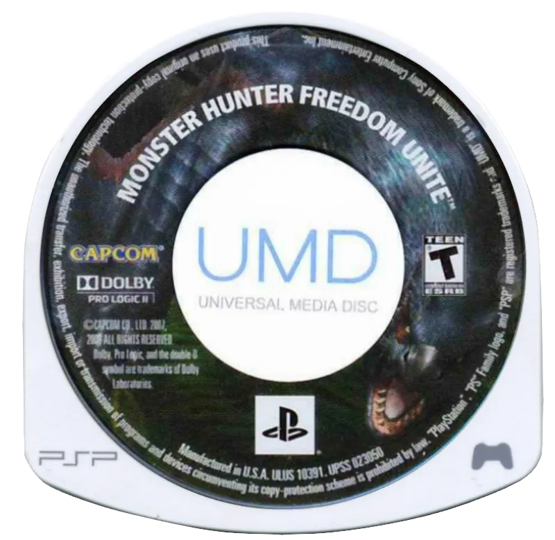 Monster Hunter: Freedom Unite cart
