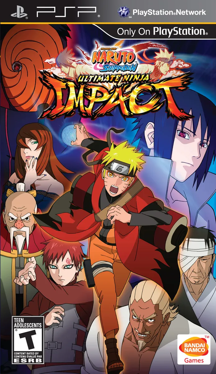 Naruto Shippuden: Ultimate Ninja Impact box art
