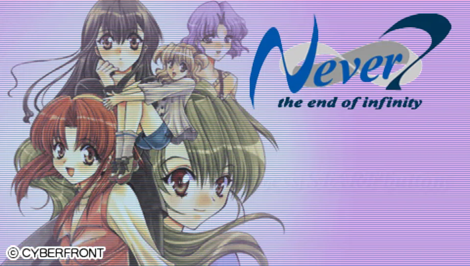 Backdrop artwork for Never7: The End of Infinity