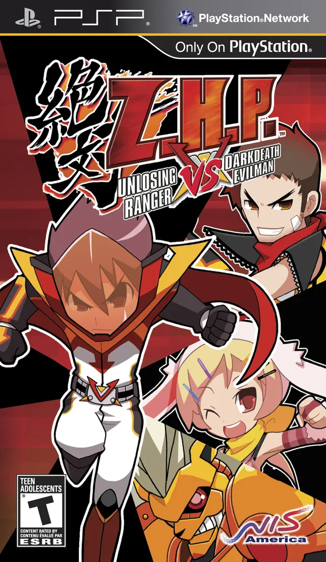 Z.H.P. Unlosing Ranger vs Darkdeath Evilman box art