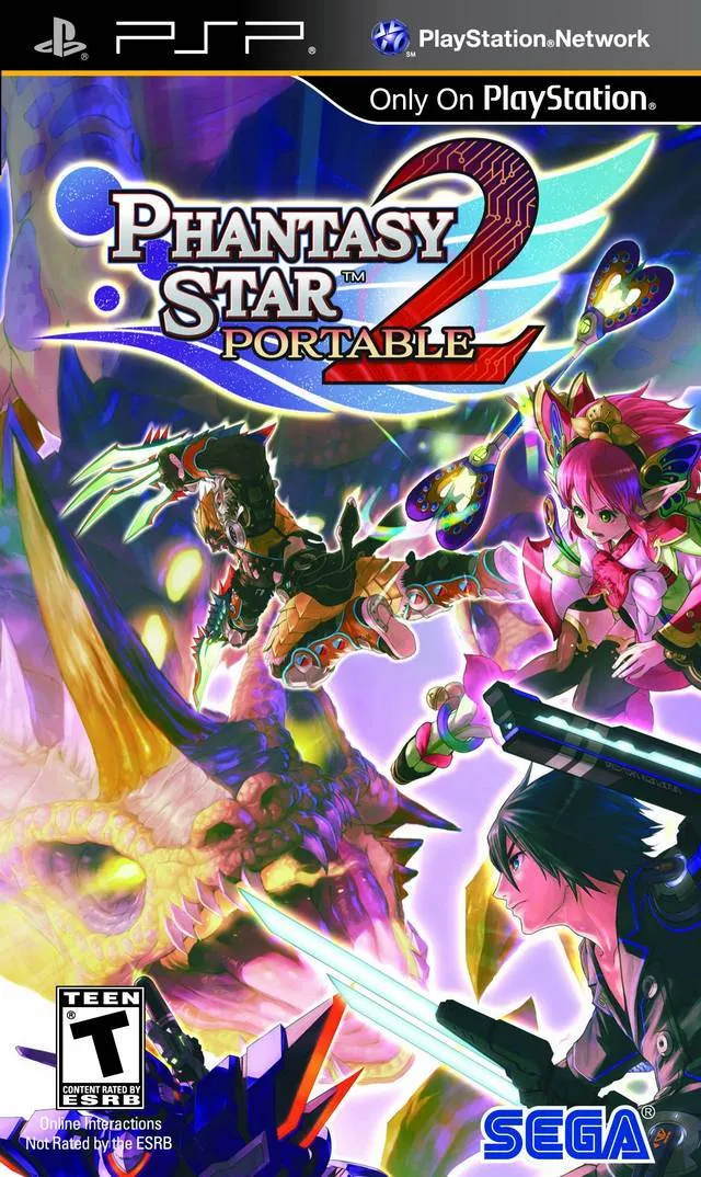 Phantasy Star Portable 2 box art