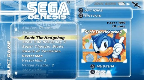 Sega Genesis Collection screenshot