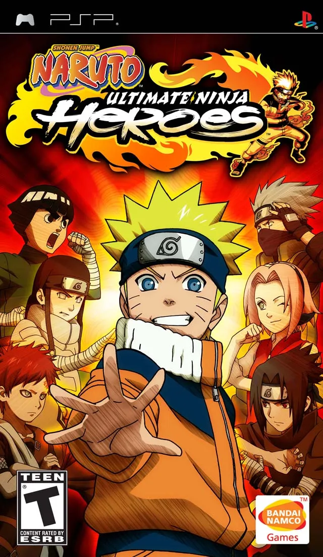 Naruto: Ultimate Ninja Heroes box art