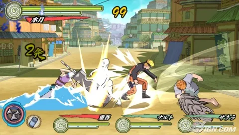 Backdrop artwork for Naruto Shippuden: Ultimate Ninja Heroes 3