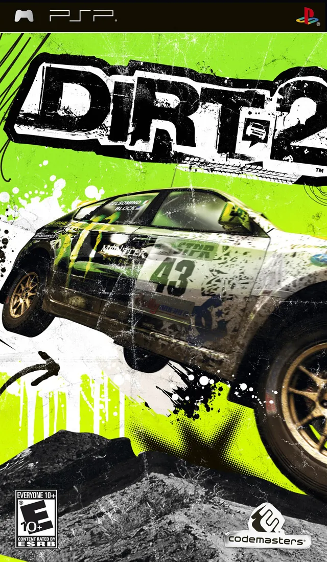 Colin McRae: DiRT 2 box art
