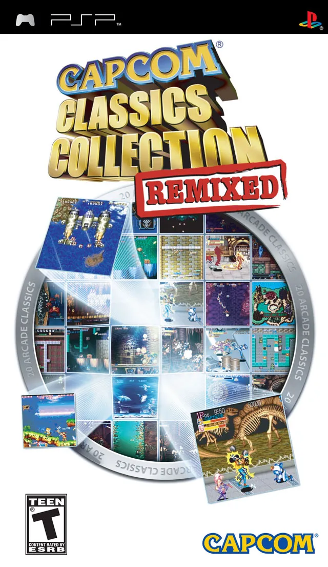 Capcom Classics Collection: Remixed box art