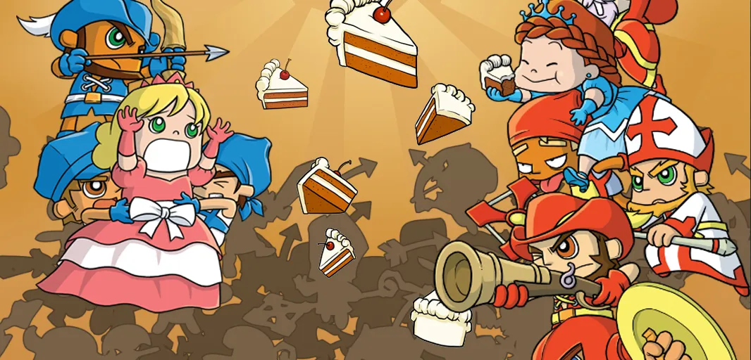 Backdrop artwork for Fat Princess: Fistful of Cake