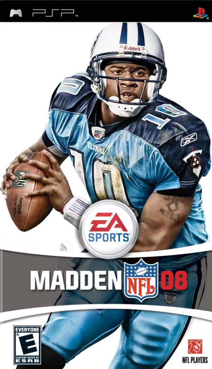 Madden NFL 08 box art