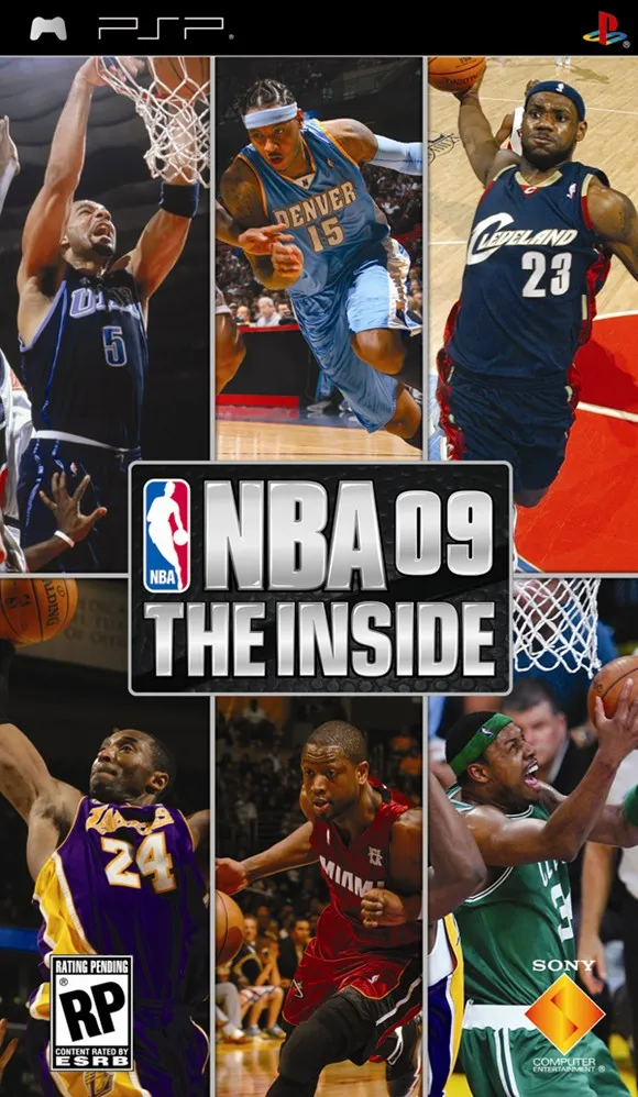 NBA 09: The Inside box art