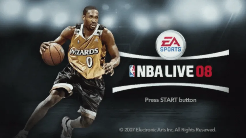 NBA Live 08 screenshot