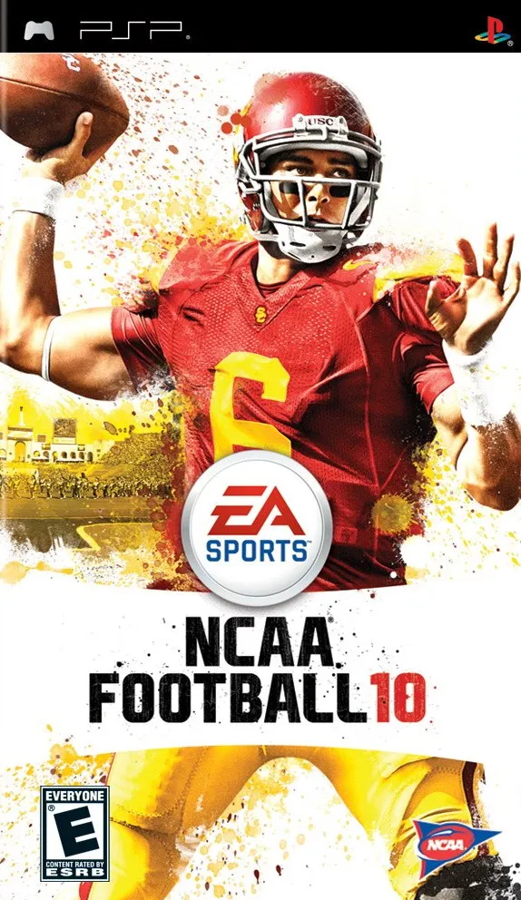 NCAA Football 10 box art