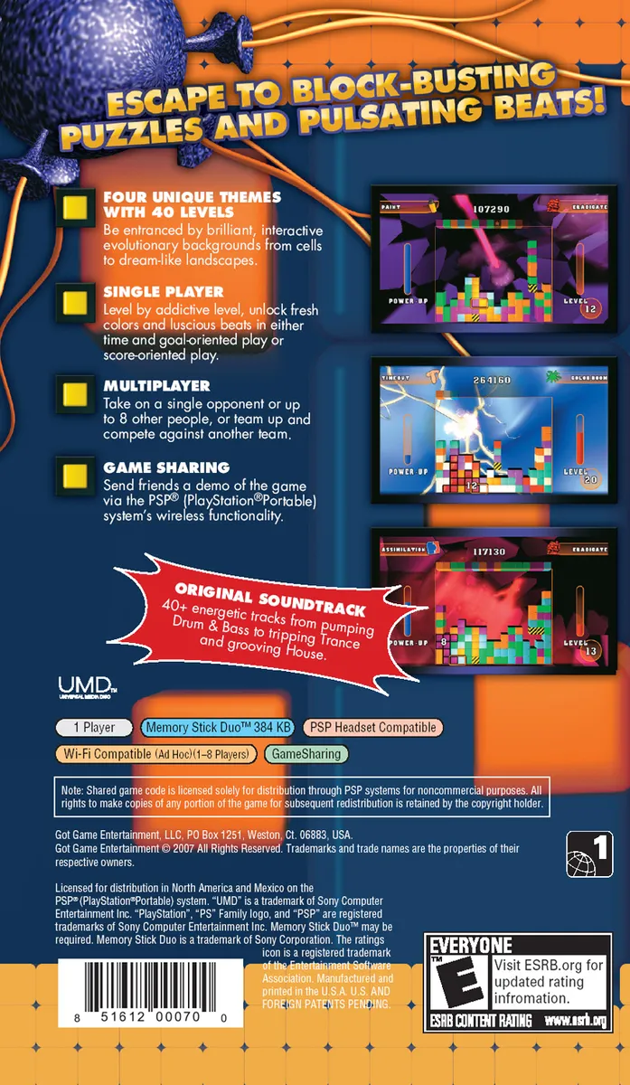 Puzzle Scape box back