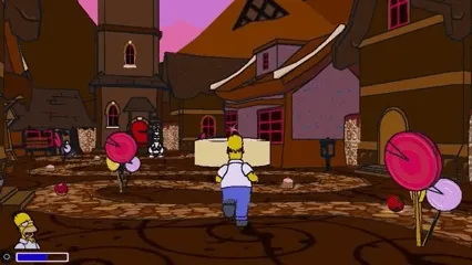 The Simpsons Game screenshot