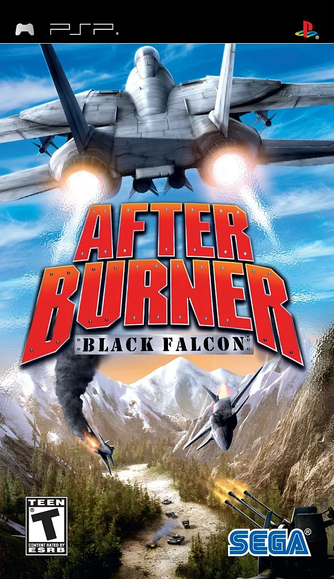After Burner: Black Falcon box art