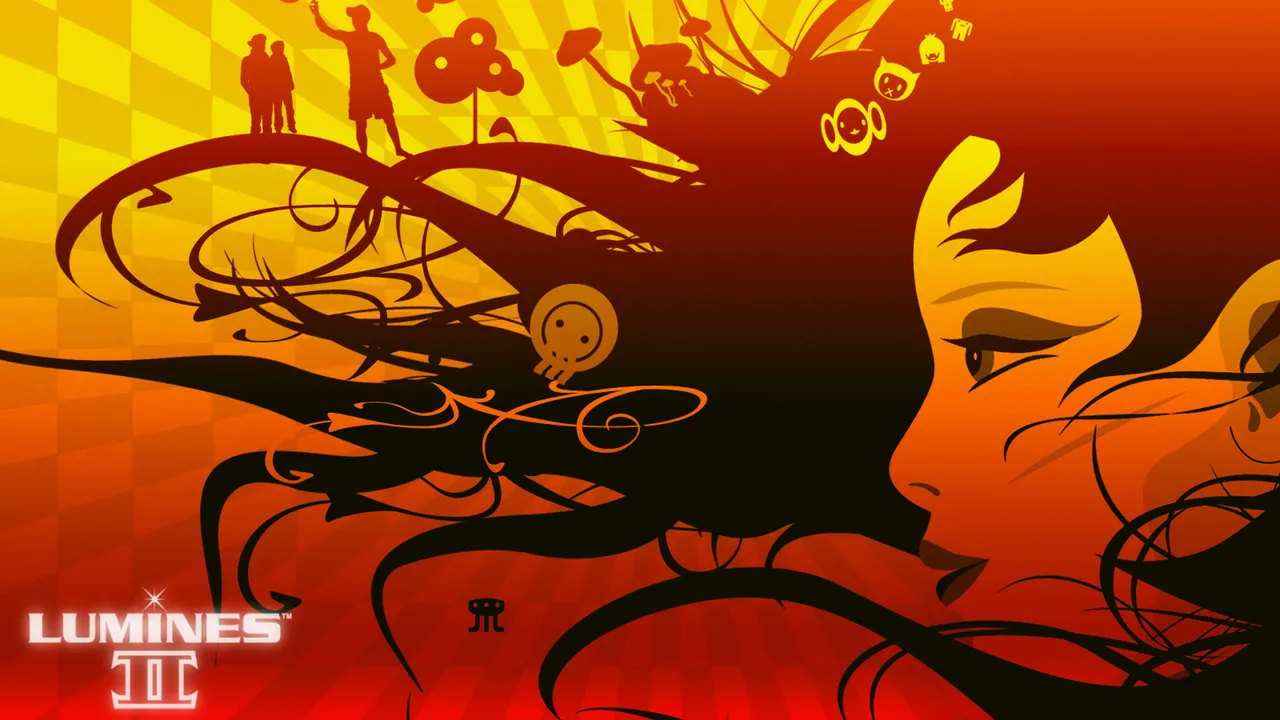 Backdrop artwork for Lumines II
