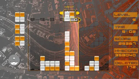 Lumines II screenshot