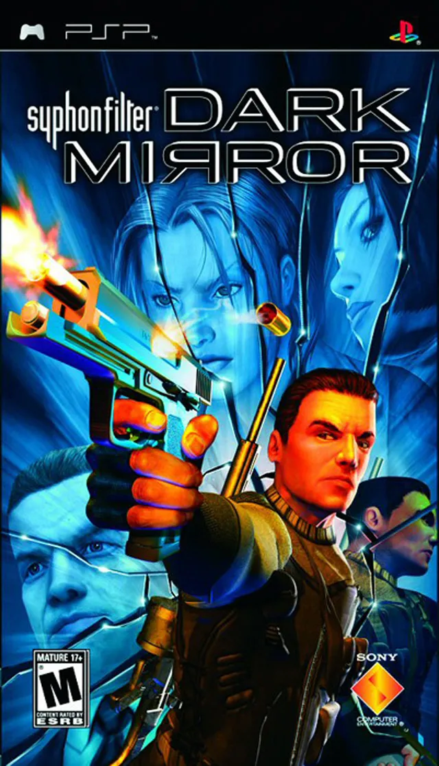 Syphon Filter: Dark Mirror cover art for Sony PSP