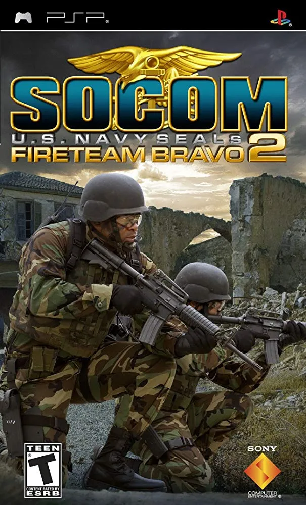 SOCOM: U.S. Navy SEALs: Fireteam Bravo 2 box art