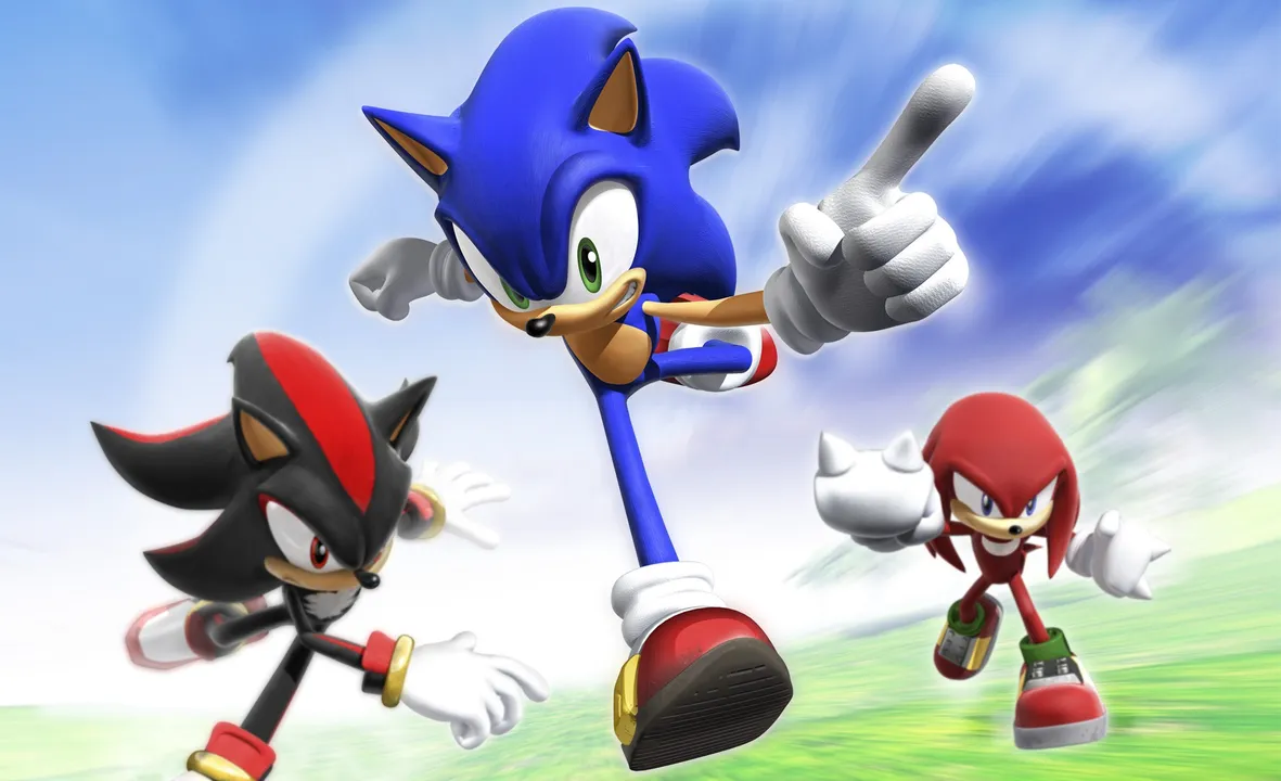 Backdrop artwork for Sonic Rivals