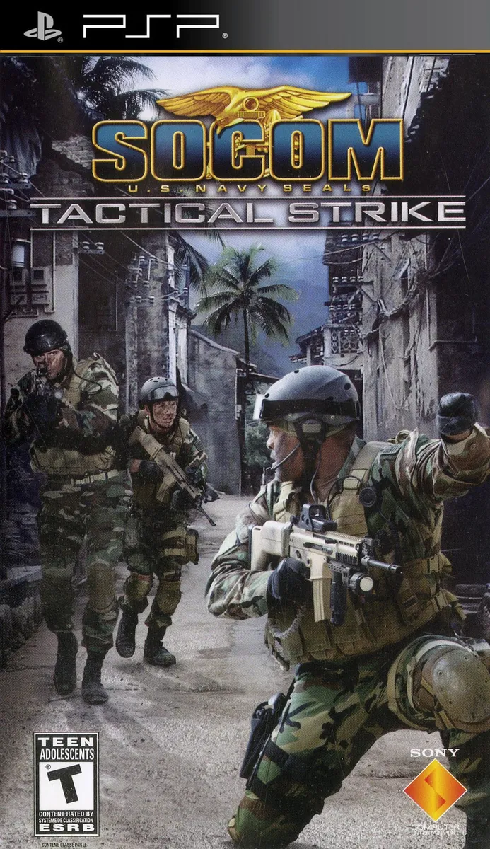 SOCOM: U.S. Navy SEALs: Tactical Strike box art