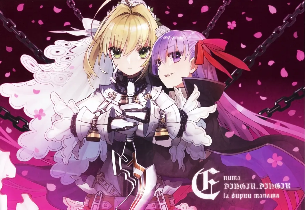 Backdrop artwork for Fate-Extra CCC