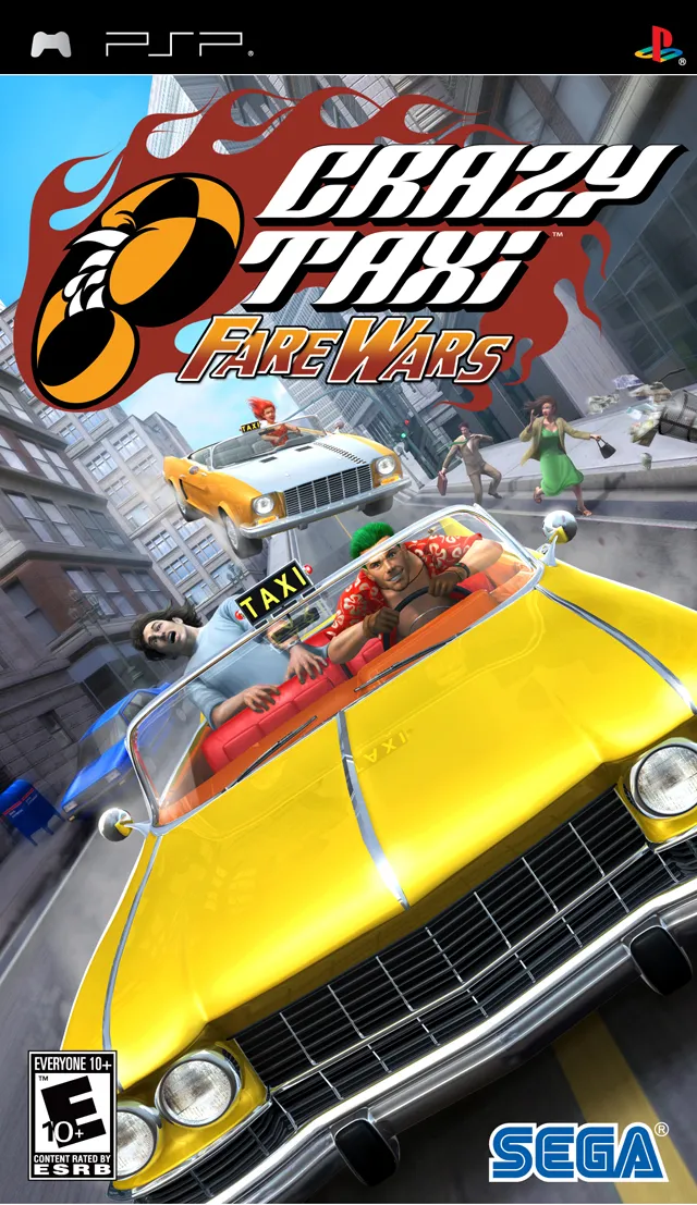 Crazy Taxi: Fare Wars box art