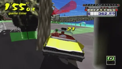 Backdrop artwork for Crazy Taxi: Fare Wars