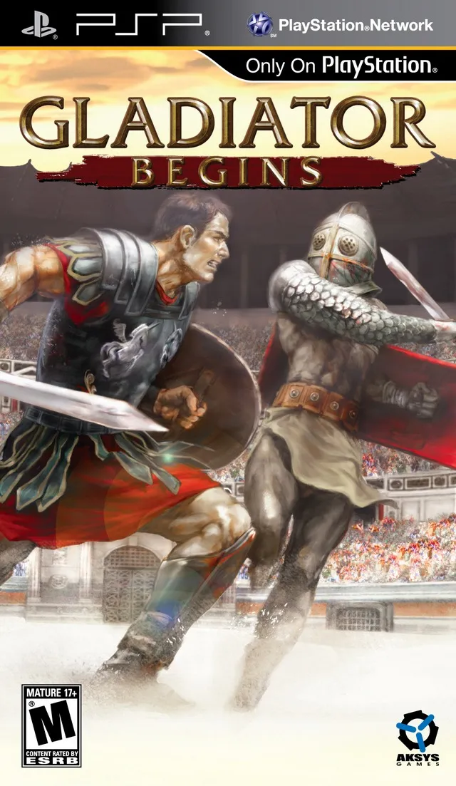 Gladiator Begins box art