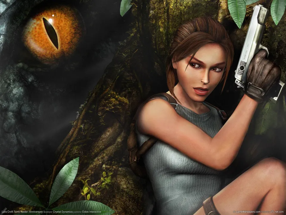 Backdrop artwork for Lara Croft: Tomb Raider: Anniversary