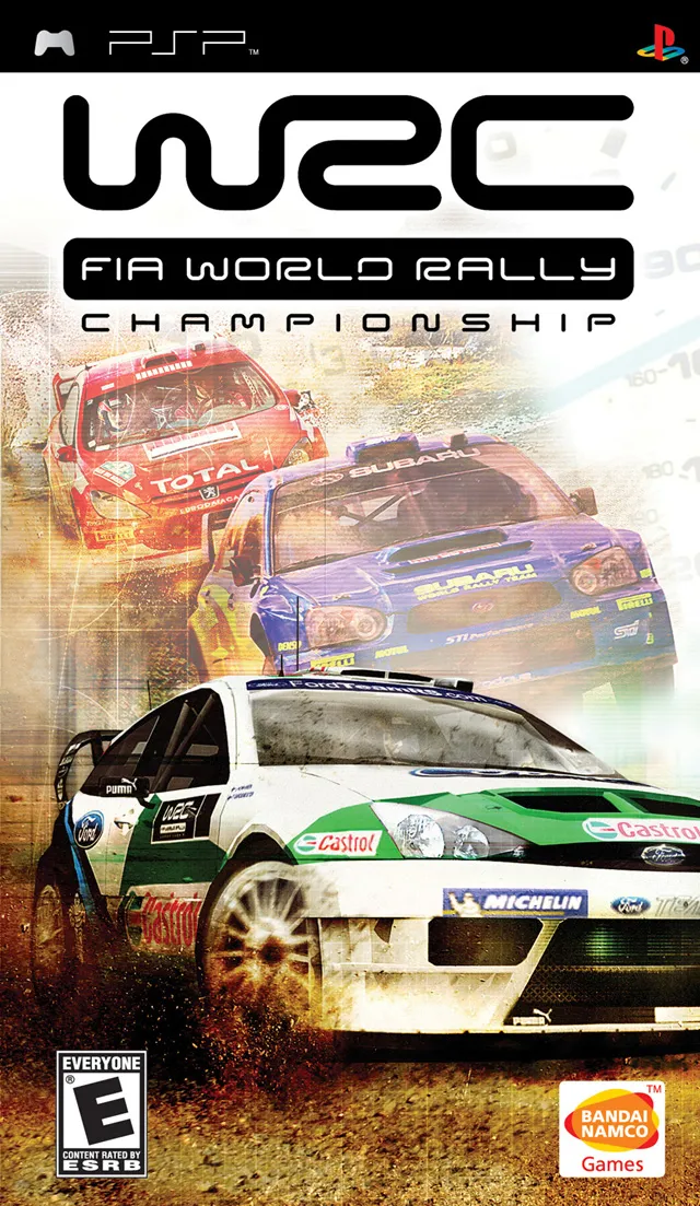 WRC: FIA World Rally Championship box art