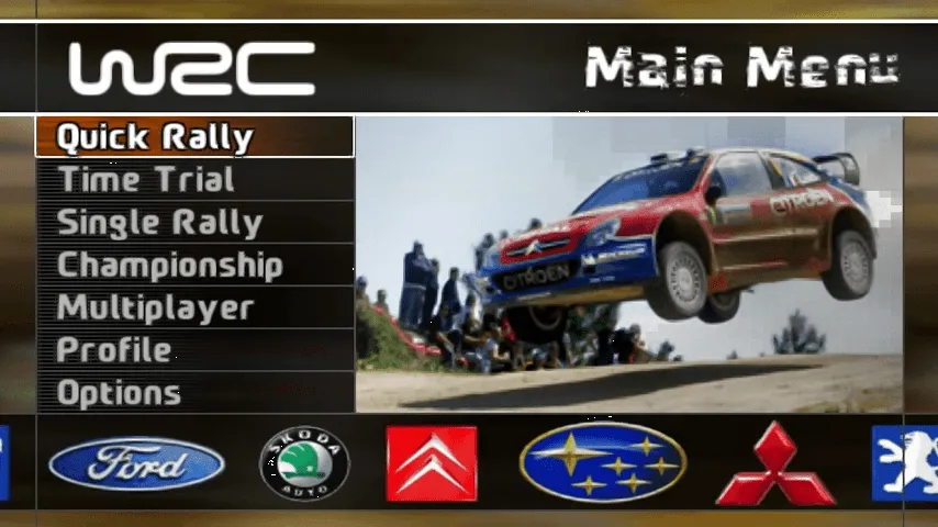 WRC: FIA World Rally Championship screenshot