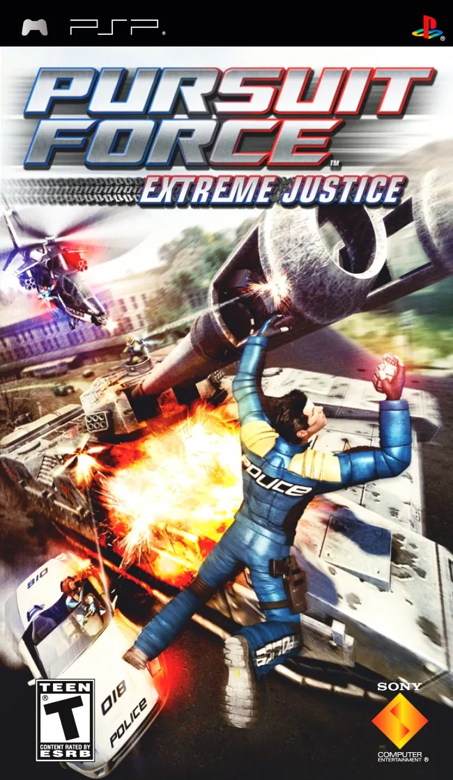 Pursuit Force: Extreme Justice box art