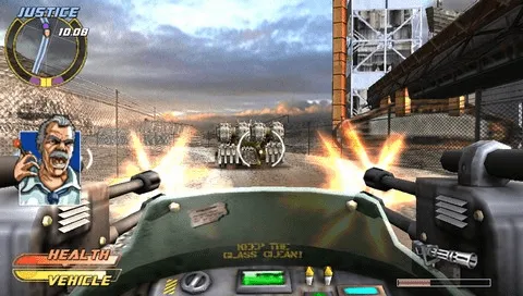 Backdrop artwork for Pursuit Force: Extreme Justice