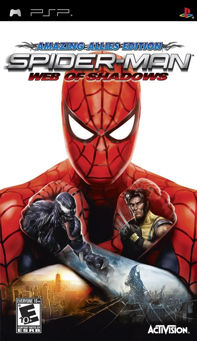 Spider-Man Web of Shadows: Amazing Allies Edition box art
