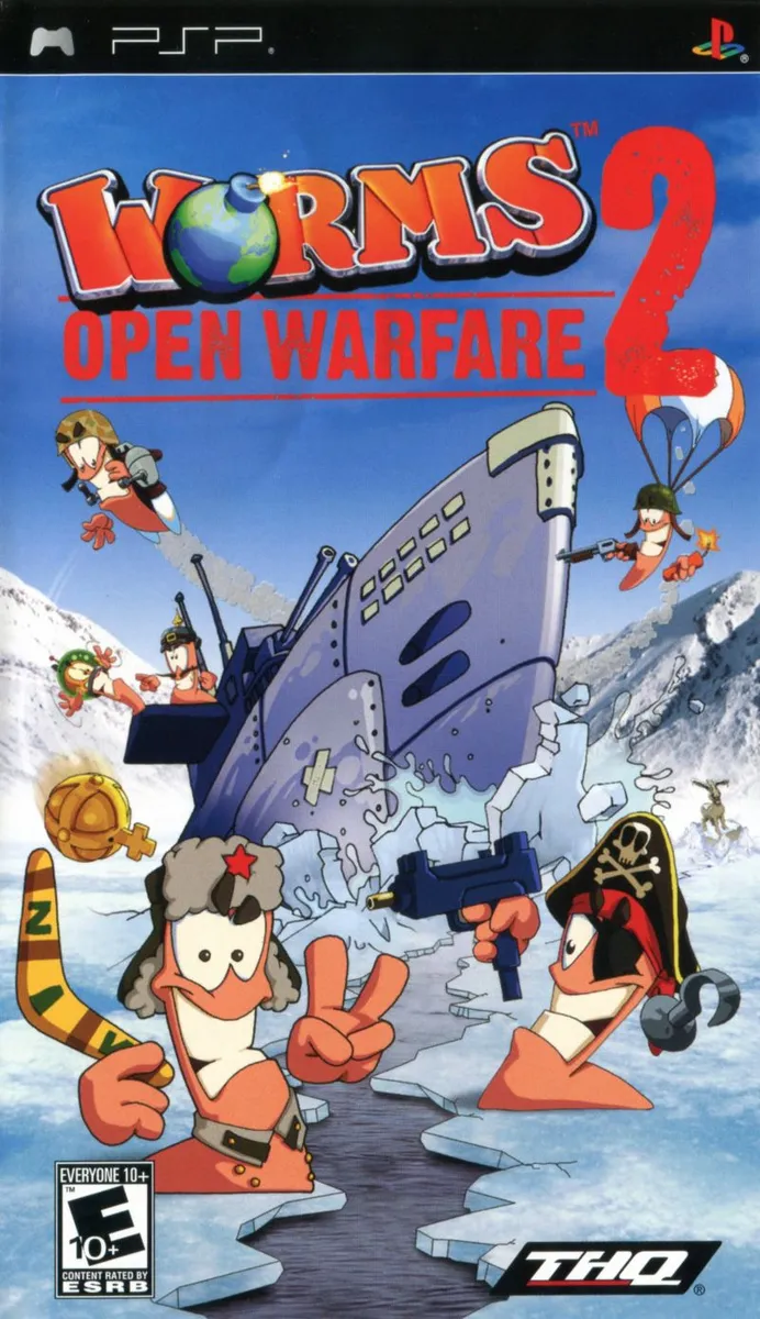 Worms: Open Warfare 2 box art
